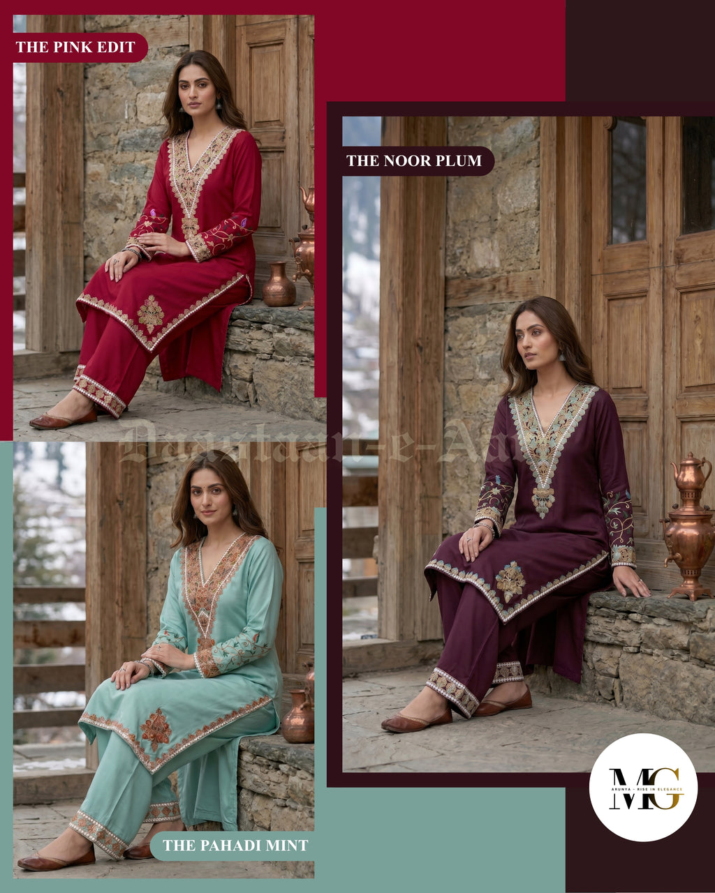 The Pink Edit by Daastaan-e-Aari - Coord Set